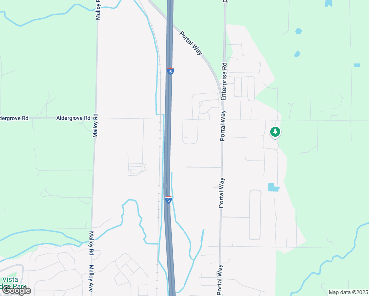 map of restaurants, bars, coffee shops, grocery stores, and more near 6486 Trigg Woods Lane in Ferndale