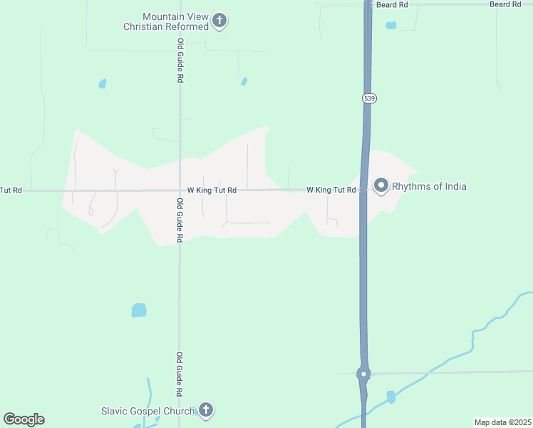map of restaurants, bars, coffee shops, grocery stores, and more near 224 Pyramid Lane in Lynden