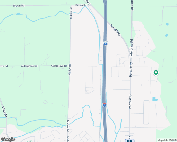 map of restaurants, bars, coffee shops, grocery stores, and more near 2045 Aldergrove Rd in Ferndale