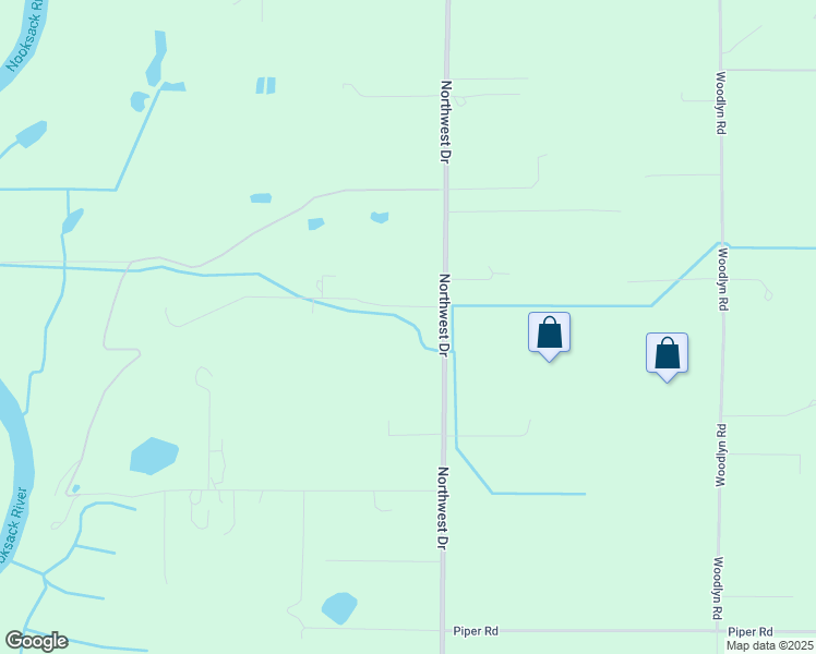 map of restaurants, bars, coffee shops, grocery stores, and more near 1115 Clarkson Lane in Ferndale