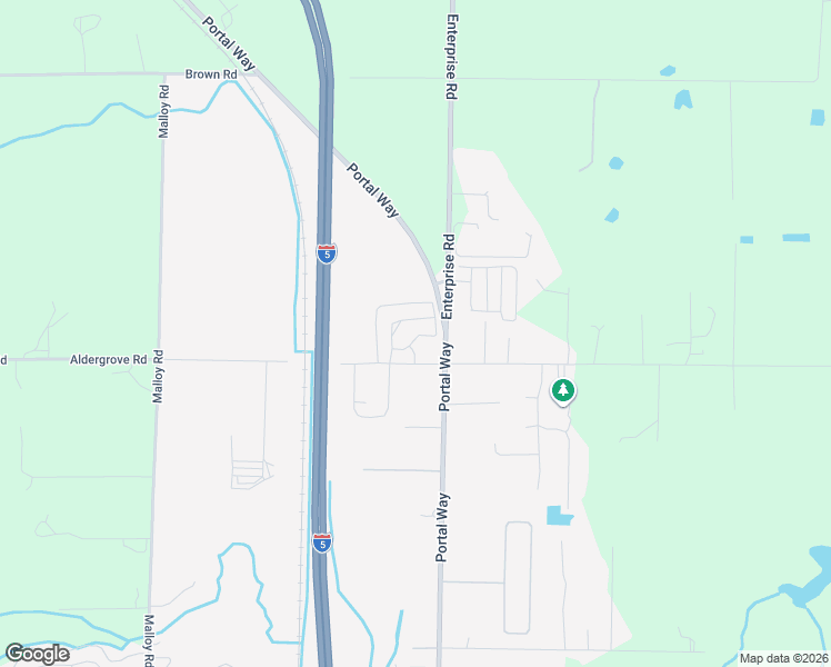 map of restaurants, bars, coffee shops, grocery stores, and more near 6457 Trigg Woods Lane in Ferndale