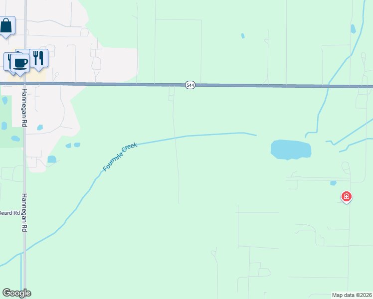 map of restaurants, bars, coffee shops, grocery stores, and more near 1133 East Pole Road in Everson