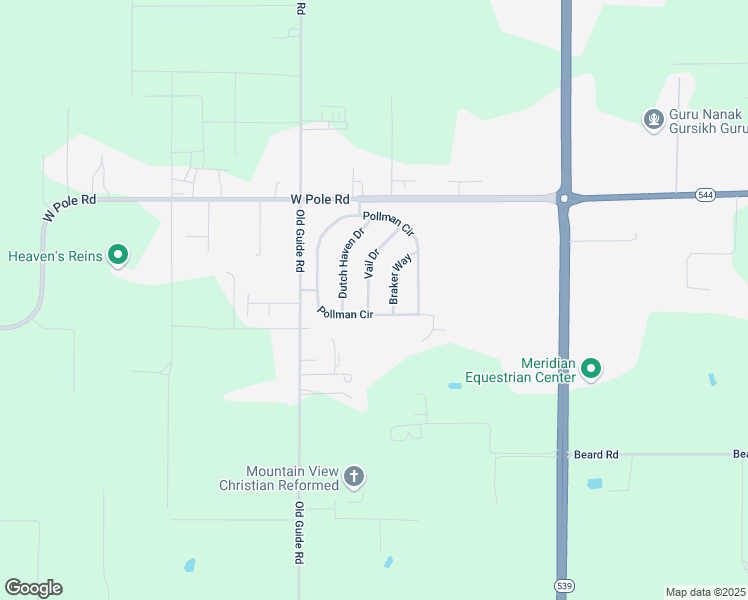 map of restaurants, bars, coffee shops, grocery stores, and more near 259 Pollman Circle in Lynden