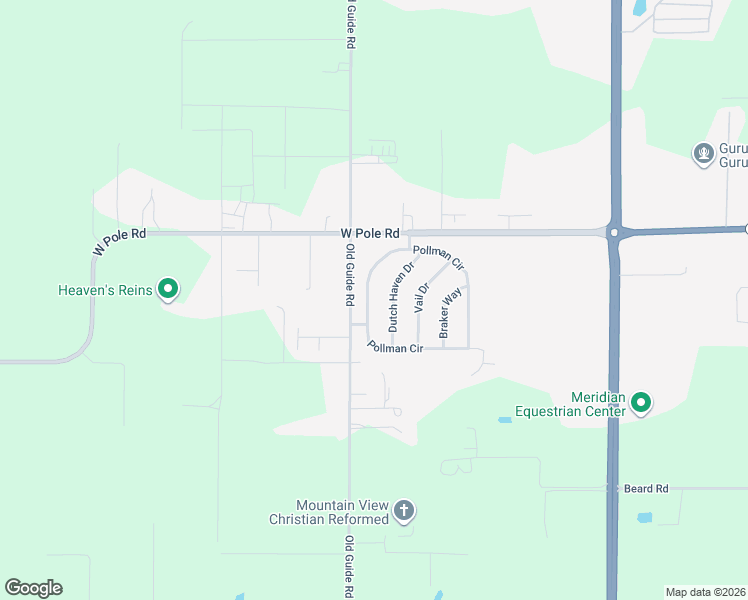 map of restaurants, bars, coffee shops, grocery stores, and more near 224 Pollman Circle in Lynden