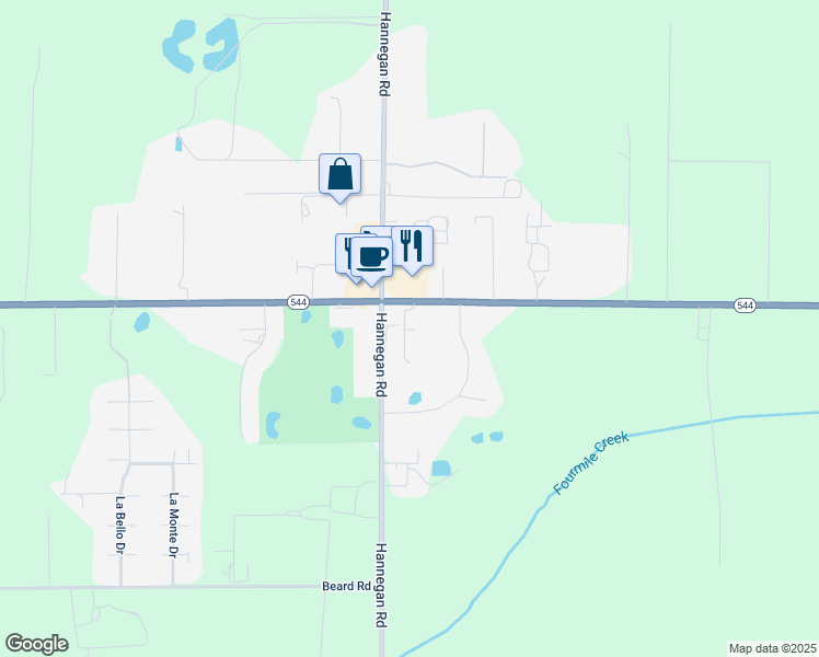 map of restaurants, bars, coffee shops, grocery stores, and more near 6862 Hannegan Road in Everson