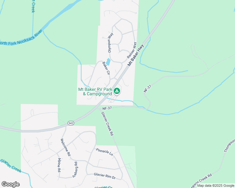 map of restaurants, bars, coffee shops, grocery stores, and more near 10433 Mount Baker Highway in Deming