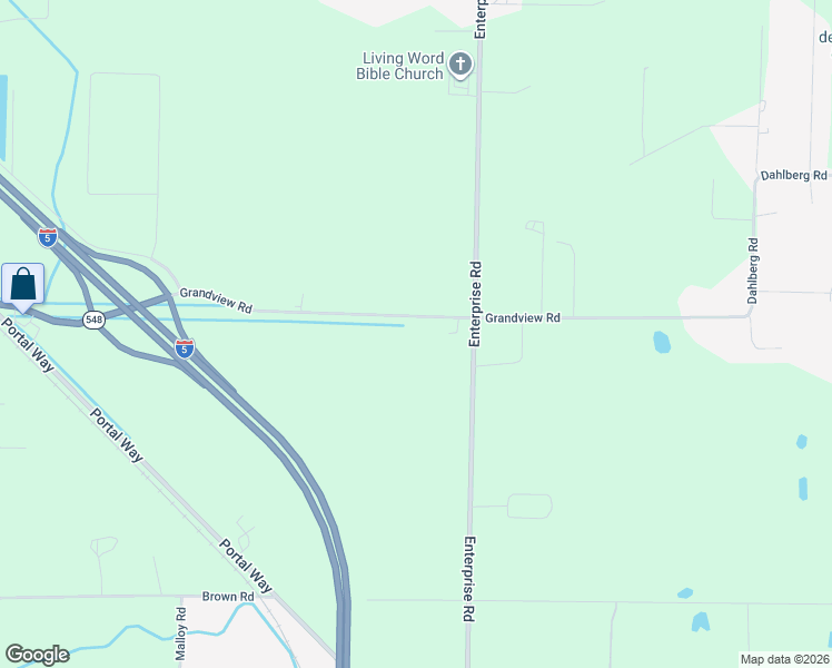 map of restaurants, bars, coffee shops, grocery stores, and more near 1947 Grandview Rd in Ferndale