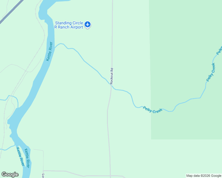 map of restaurants, bars, coffee shops, grocery stores, and more near Rockcut Road in Stevens County