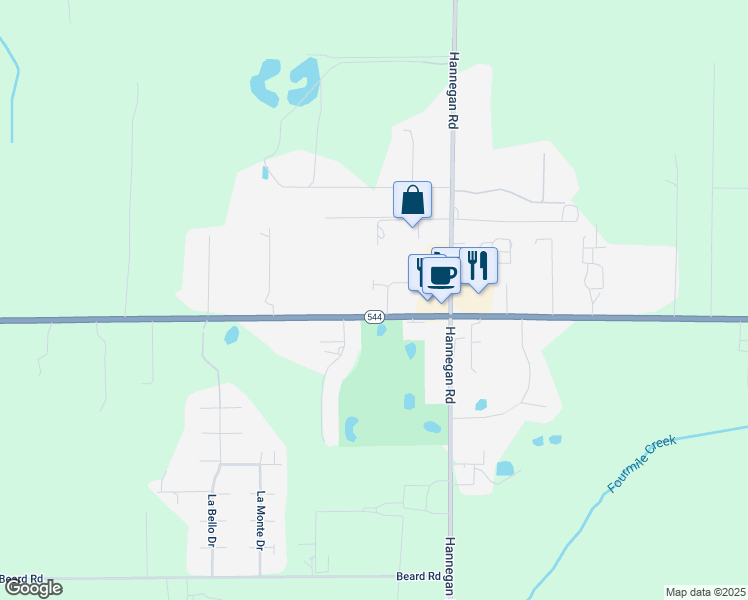 map of restaurants, bars, coffee shops, grocery stores, and more near 840 East Pole Road in Lynden