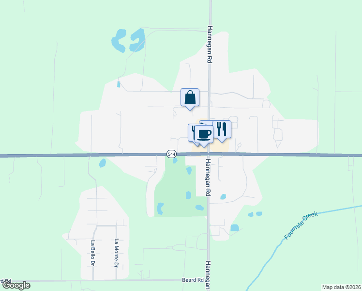 map of restaurants, bars, coffee shops, grocery stores, and more near 840 East Pole Road in Lynden