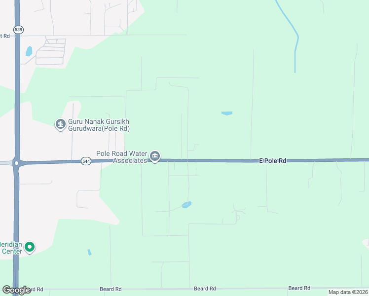 map of restaurants, bars, coffee shops, grocery stores, and more near 390 East Pole Road in Lynden