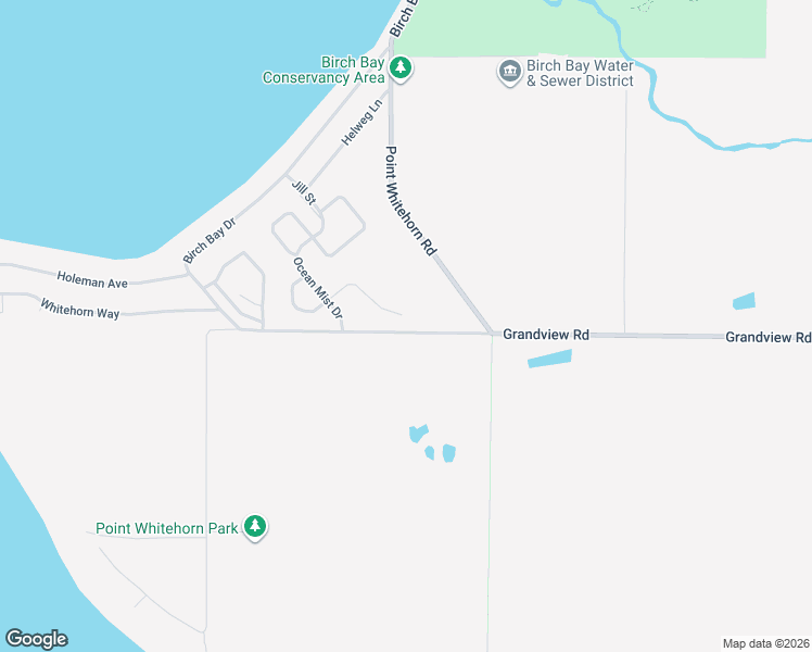 map of restaurants, bars, coffee shops, grocery stores, and more near 5301 Ocean Cove Lane in Blaine