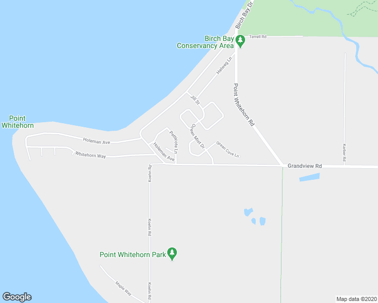 map of restaurants, bars, coffee shops, grocery stores, and more near 5426 Ocean Mist Loop in Blaine