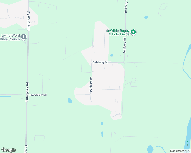 map of restaurants, bars, coffee shops, grocery stores, and more near 6960 Dahlberg Rd in Ferndale