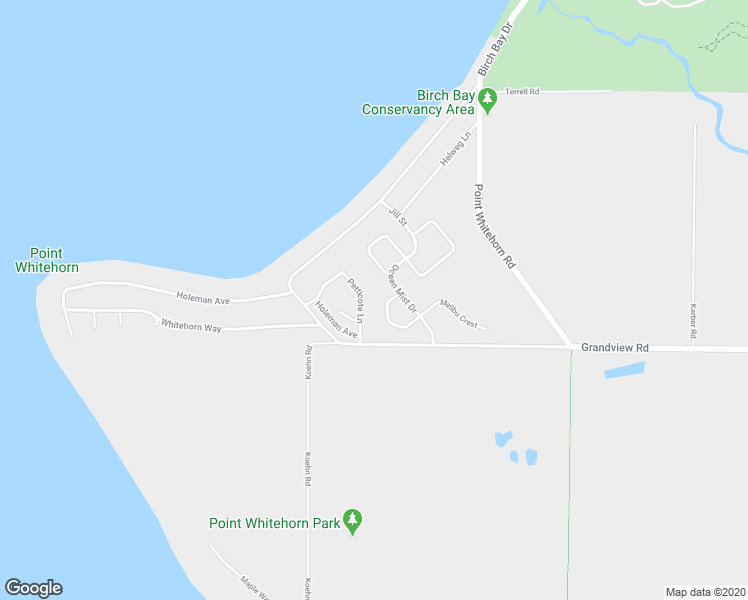 map of restaurants, bars, coffee shops, grocery stores, and more near 6936 Petticote Lane in Blaine