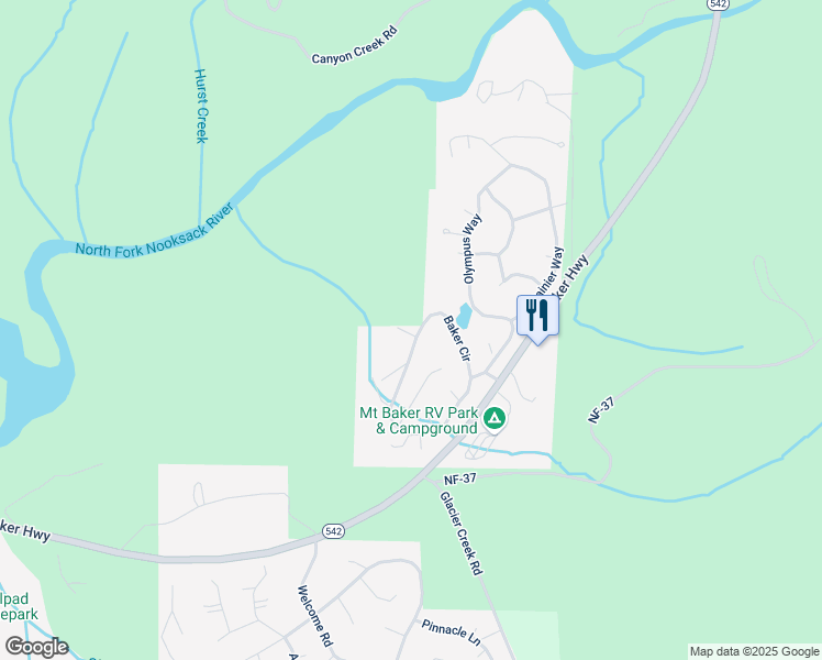 map of restaurants, bars, coffee shops, grocery stores, and more near 6953 Baker Circle in Deming