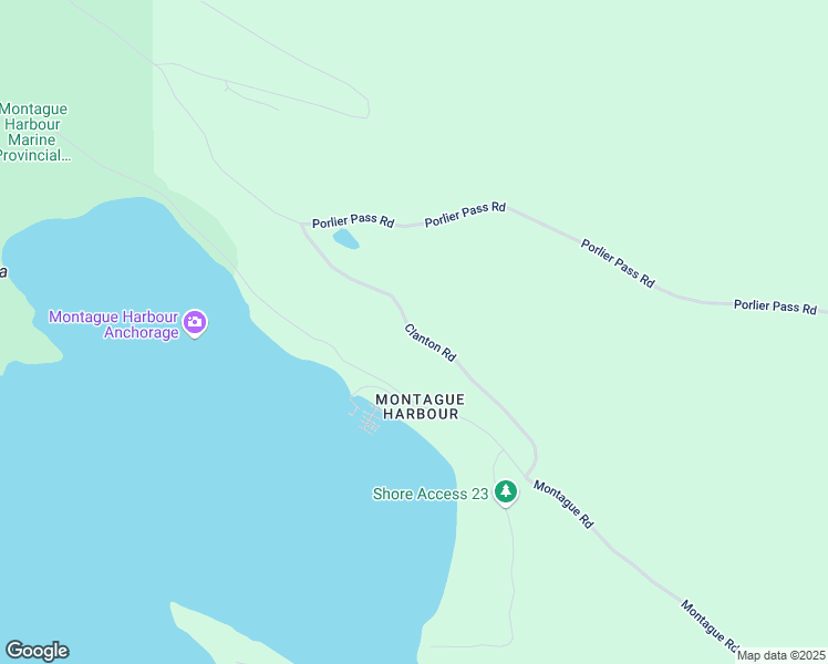 map of restaurants, bars, coffee shops, grocery stores, and more near 419 Clanton Road in Mayne Island