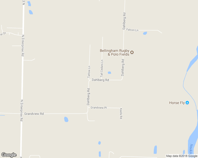 map of restaurants, bars, coffee shops, grocery stores, and more near 7011 Tall Cedars Lane in Ferndale