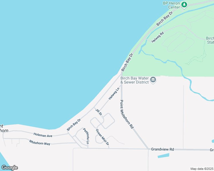 map of restaurants, bars, coffee shops, grocery stores, and more near 7051 Birch Bay Drive in Blaine