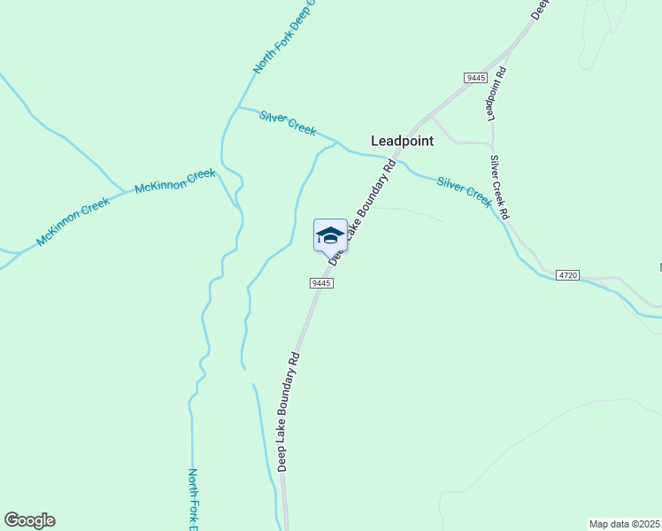 map of restaurants, bars, coffee shops, grocery stores, and more near Deep Lake Boundary Road in Stevens County