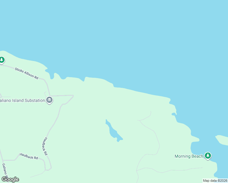 map of restaurants, bars, coffee shops, grocery stores, and more near 1974 Ellis Road in Galiano Island