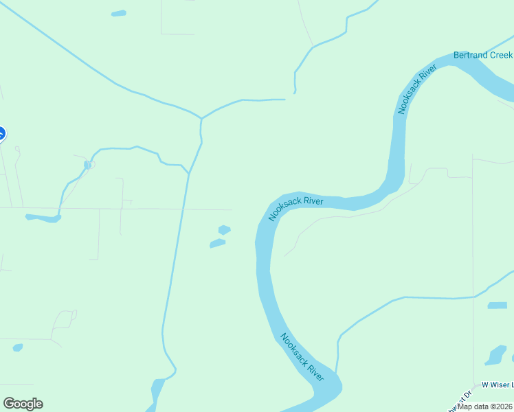 map of restaurants, bars, coffee shops, grocery stores, and more near Harksell Road in Ferndale