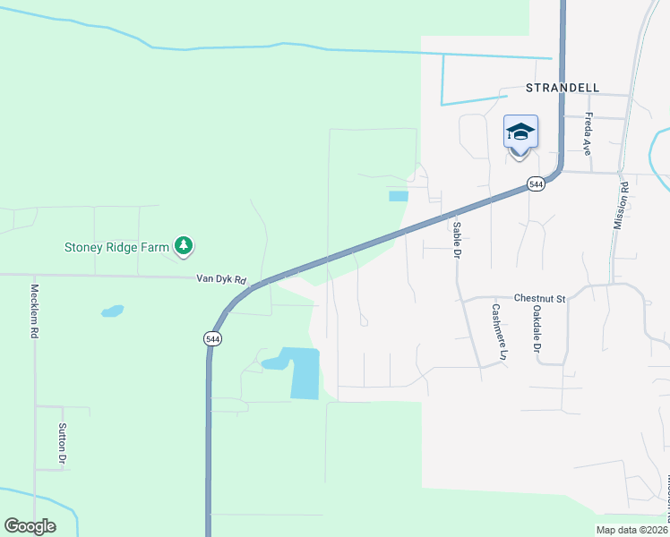map of restaurants, bars, coffee shops, grocery stores, and more near 7322 Everson Goshen Road in Everson