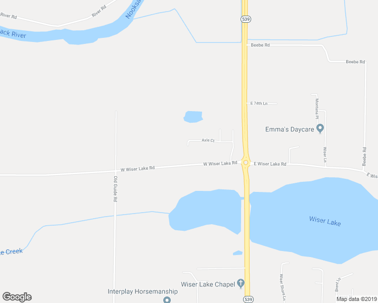 map of restaurants, bars, coffee shops, grocery stores, and more near 186 West Wiser Lake Road in Ferndale