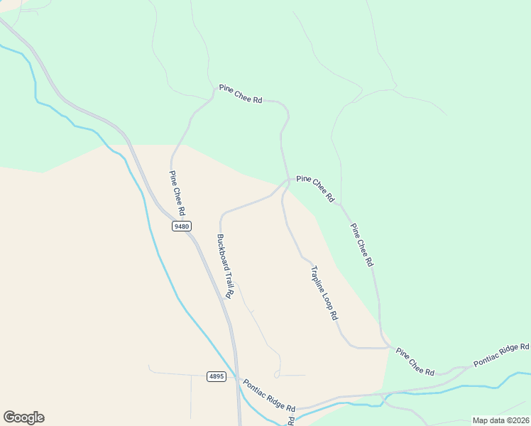 map of restaurants, bars, coffee shops, grocery stores, and more near 51 Trapline Loop Road in Oroville