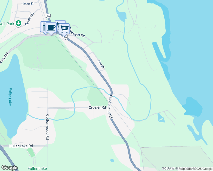 map of restaurants, bars, coffee shops, grocery stores, and more near 9384 Chemainus Road in Chemainus