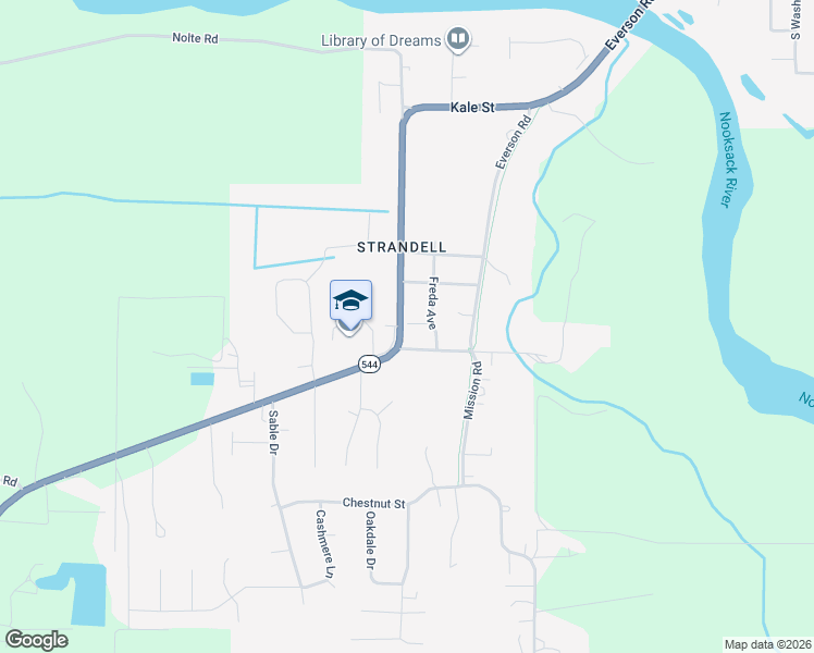 map of restaurants, bars, coffee shops, grocery stores, and more near in Everson