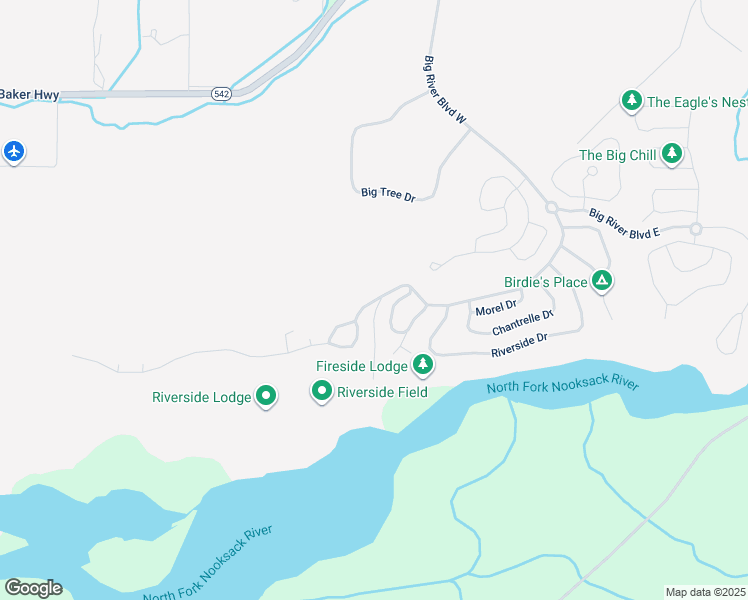 map of restaurants, bars, coffee shops, grocery stores, and more near Big River Boulevard West in Deming
