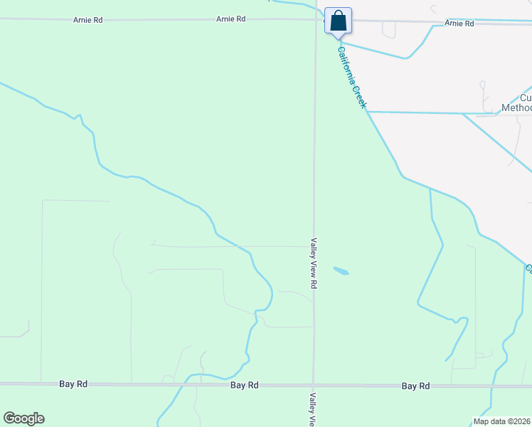 map of restaurants, bars, coffee shops, grocery stores, and more near 7475 Valley View Road in Ferndale