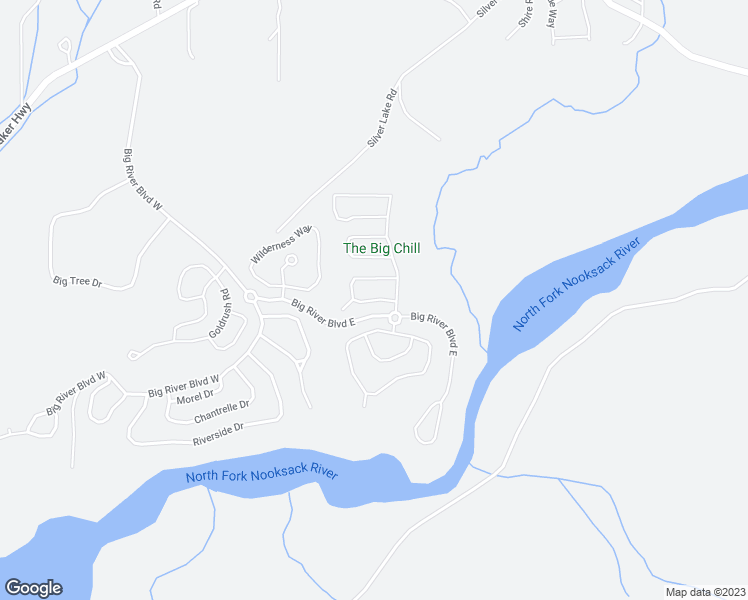 map of restaurants, bars, coffee shops, grocery stores, and more near Drial Loop in Maple Falls