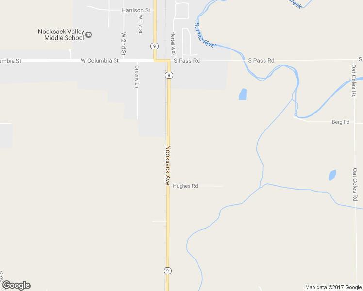 map of restaurants, bars, coffee shops, grocery stores, and more near 7554 Nooksack Road in Everson