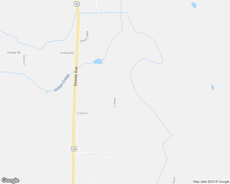map of restaurants, bars, coffee shops, grocery stores, and more near Valley Lane in Eureka