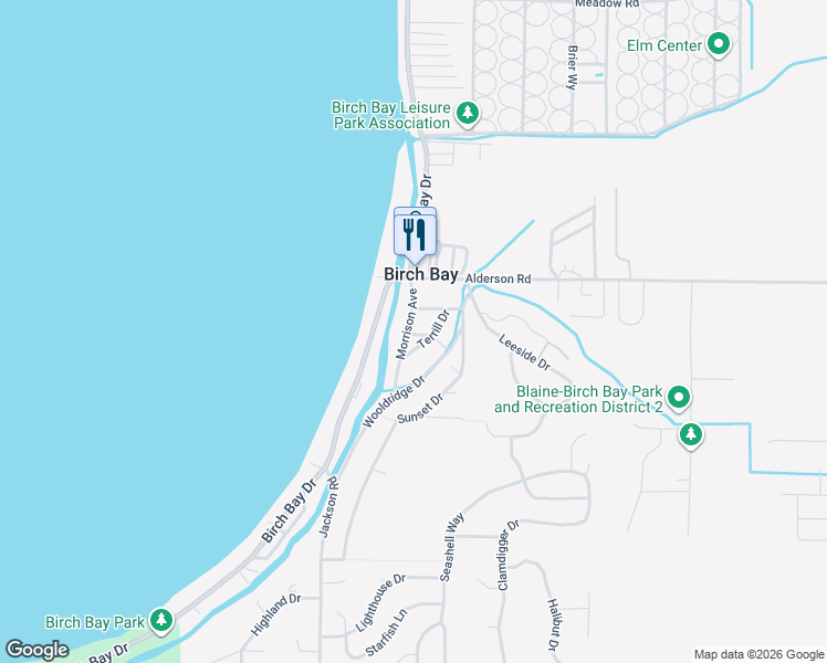 map of restaurants, bars, coffee shops, grocery stores, and more near 7562 Morrison Avenue in Blaine