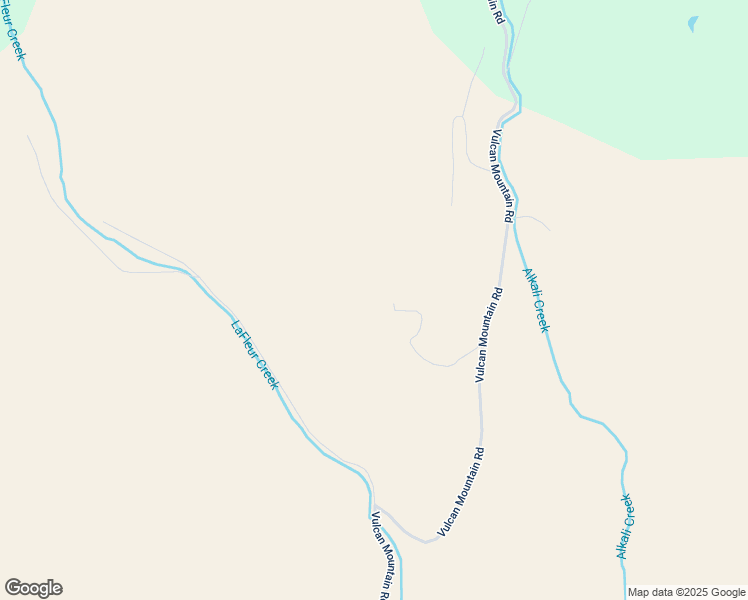 map of restaurants, bars, coffee shops, grocery stores, and more near 299 Vulcan Mountain Road in Curlew