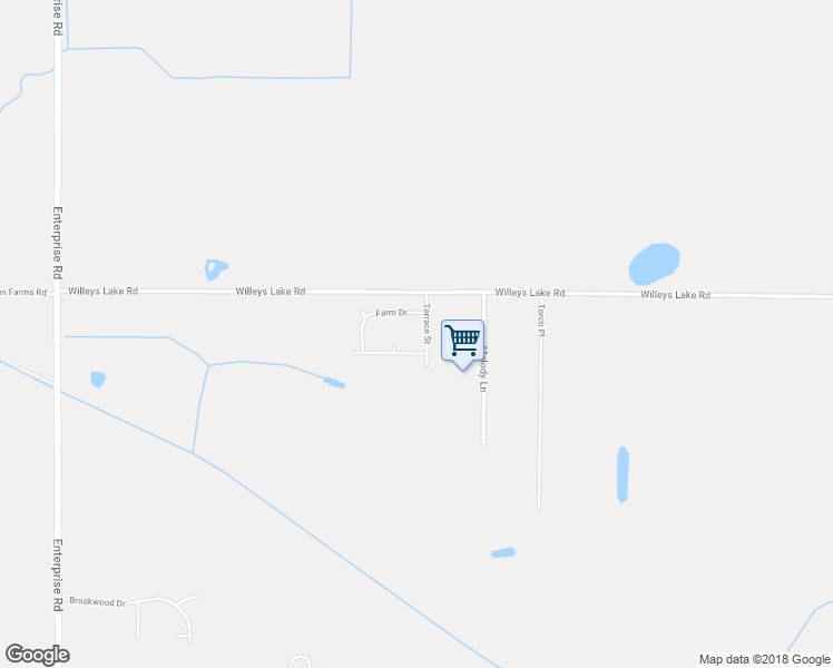 map of restaurants, bars, coffee shops, grocery stores, and more near 7671 Terrace Street in Ferndale