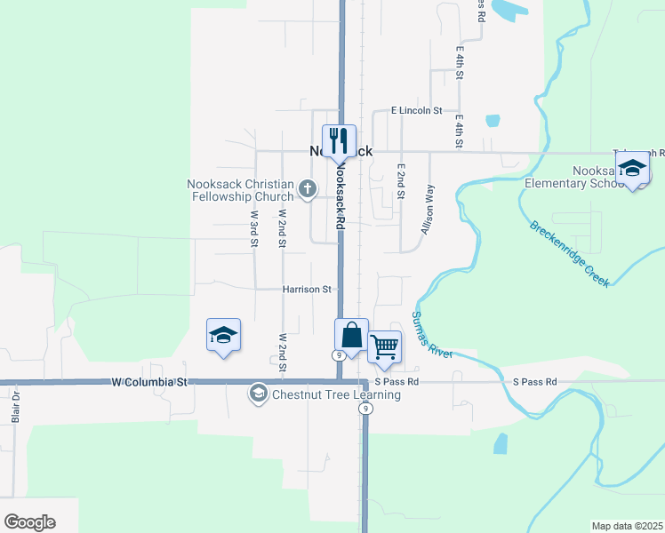 305 Nooksack Road, Everson WA Walk Score