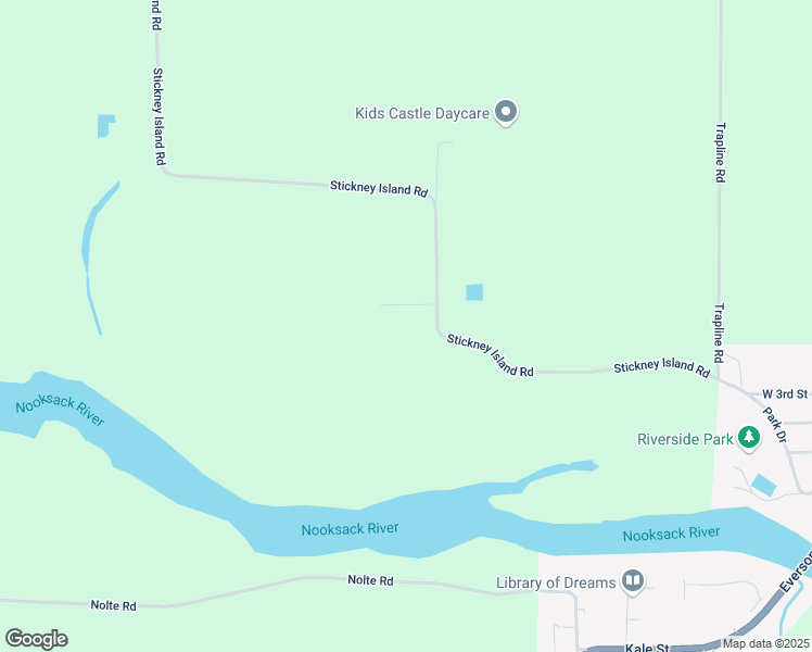 map of restaurants, bars, coffee shops, grocery stores, and more near 2301 Stickney Island Road in Everson