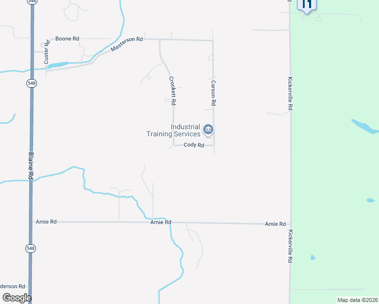 map of restaurants, bars, coffee shops, grocery stores, and more near 4256 Cody Road in Blaine