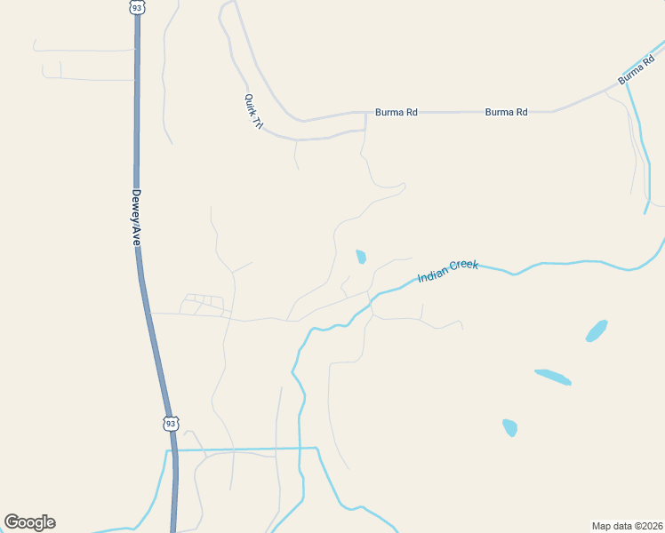 map of restaurants, bars, coffee shops, grocery stores, and more near Heron Road in Eureka