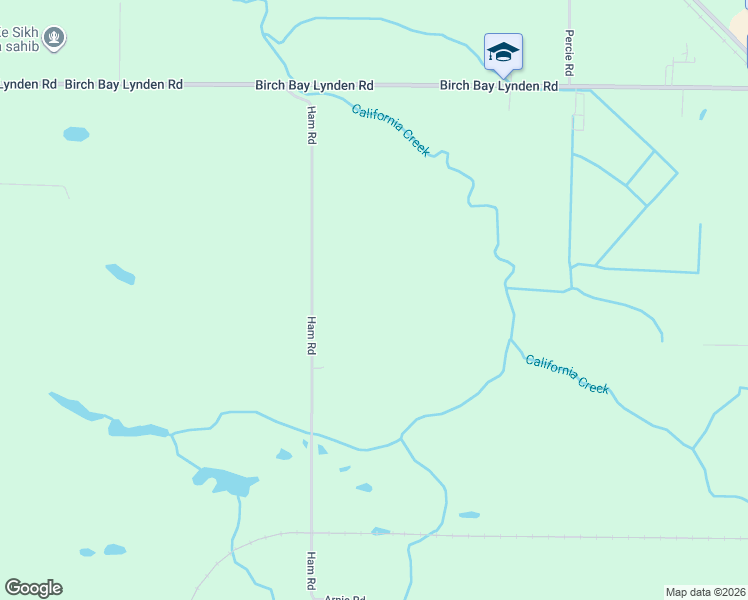 map of restaurants, bars, coffee shops, grocery stores, and more near 7974 Ham Road in Custer
