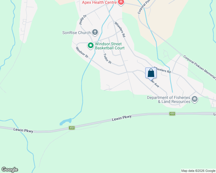 map of restaurants, bars, coffee shops, grocery stores, and more near 60 Gillams Road in Corner Brook