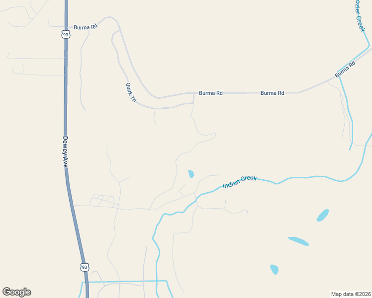 map of restaurants, bars, coffee shops, grocery stores, and more near 303 Heron Road in Eureka