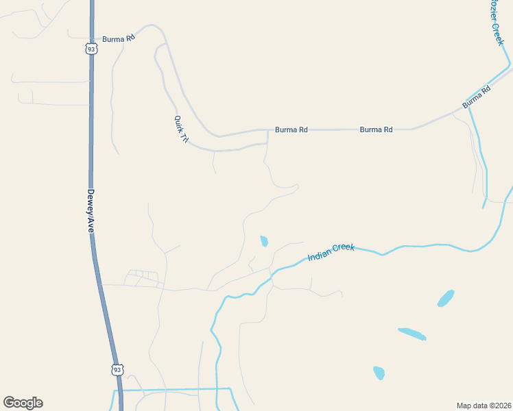 map of restaurants, bars, coffee shops, grocery stores, and more near 303 Heron Road in Eureka