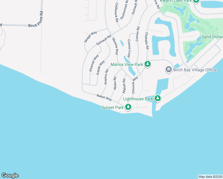 map of restaurants, bars, coffee shops, grocery stores, and more near 8045 Niska Road in Blaine