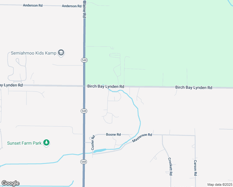 map of restaurants, bars, coffee shops, grocery stores, and more near 4409 Lateener Lane in Blaine