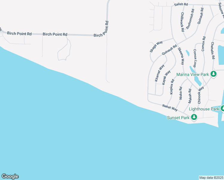map of restaurants, bars, coffee shops, grocery stores, and more near 5931 Birch Point Road in Blaine